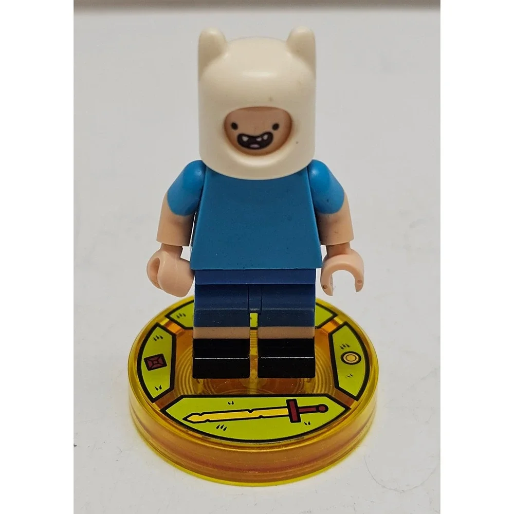 LEGO Dimensions Adventure Time Finn the Human Minifigure Toy Tag 71245
